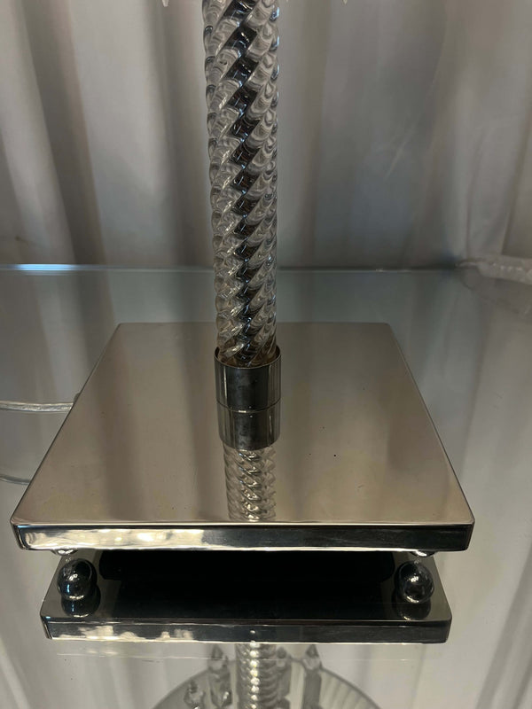 Baccarat Crystal TORCH Table LAMP