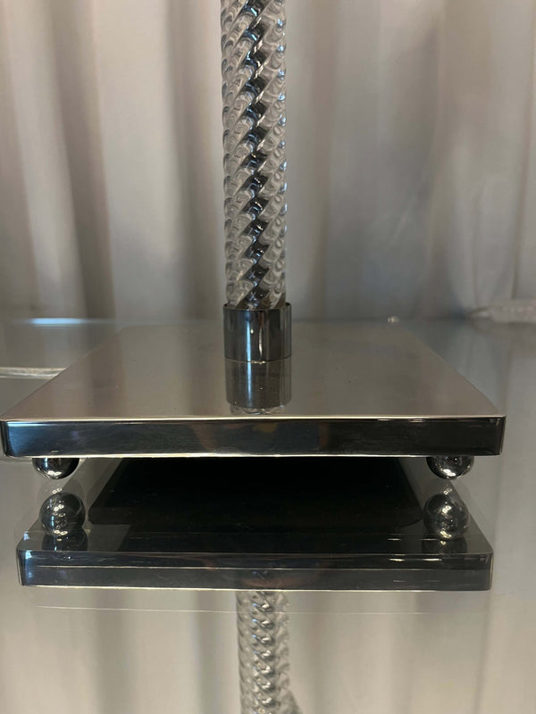 Baccarat Crystal TORCH Table LAMP