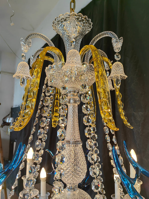 Entrance Zenith Deer Baccarat crystal chandelier