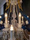 Entrance Zenith Deer Baccarat crystal chandelier