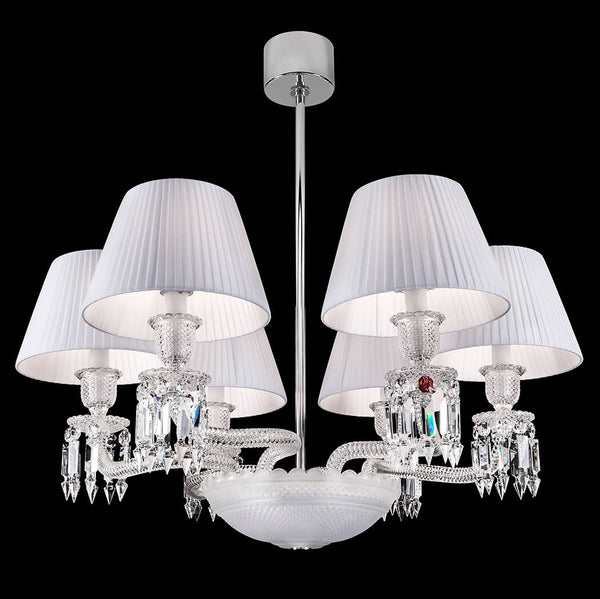 6 lights baccarat chandelier for bedroom