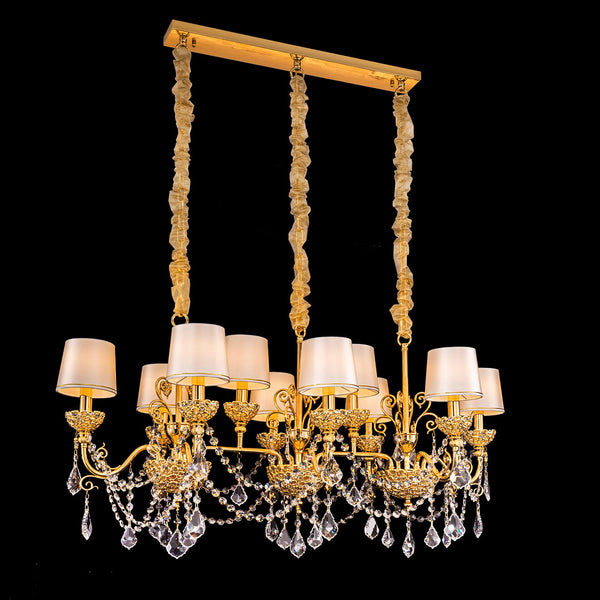 Luxury brass dining light fixtures