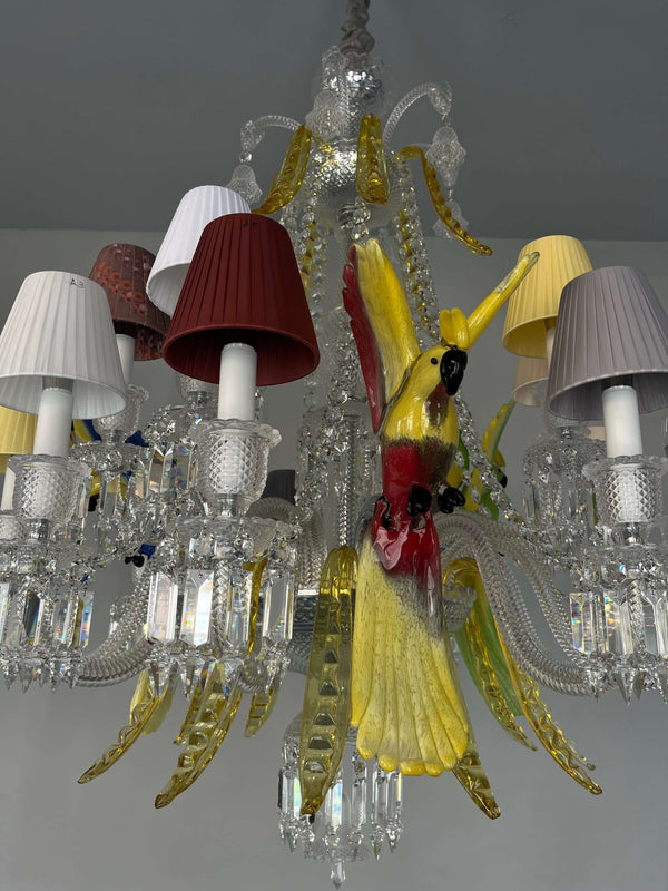 ÉTRANGE ZÉNITH Baccarat PARROTS CHANDELIER