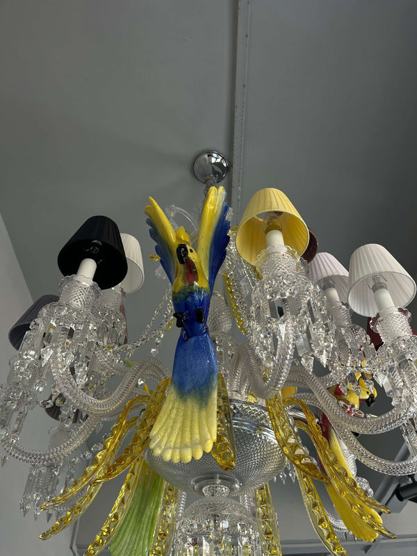 ÉTRANGE ZÉNITH Baccarat PARROTS CHANDELIER