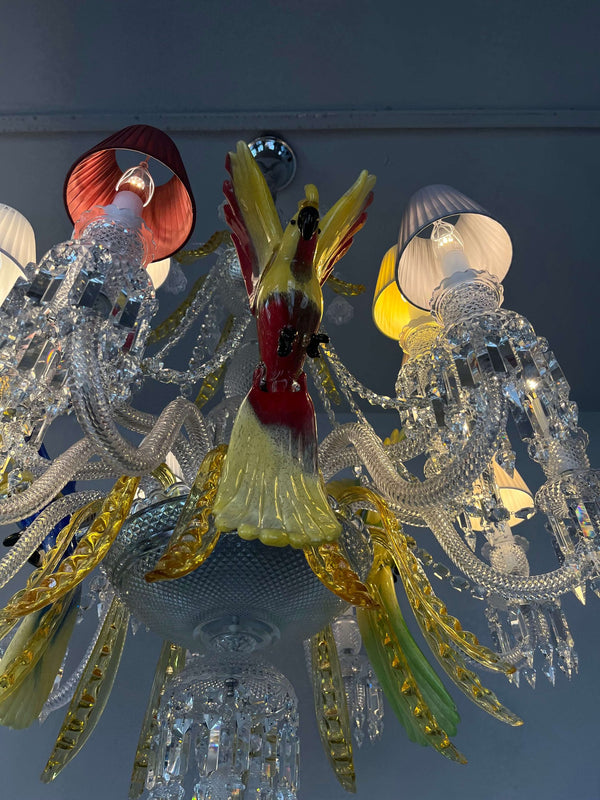 ÉTRANGE ZÉNITH Baccarat PARROTS CHANDELIER