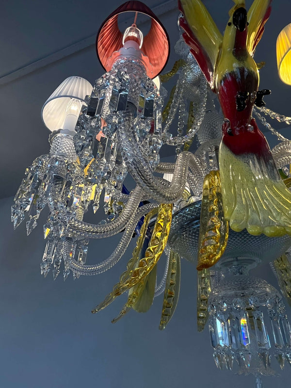 ÉTRANGE ZÉNITH Baccarat PARROTS CHANDELIER