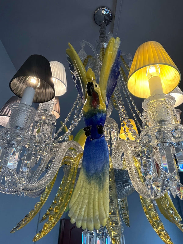 ÉTRANGE ZÉNITH Baccarat PARROTS CHANDELIER