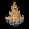 Gold Solid brass crystal chandelier