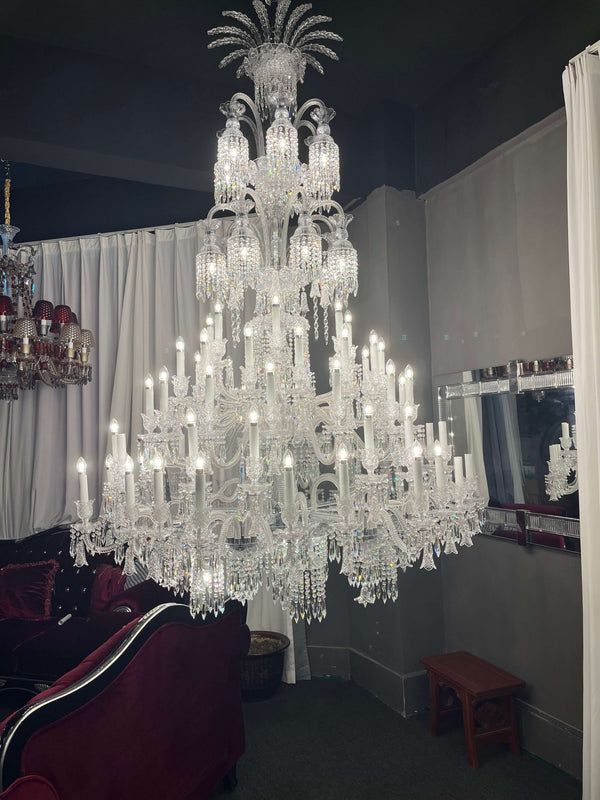 73 lights baccarat bell crystsal chandelier