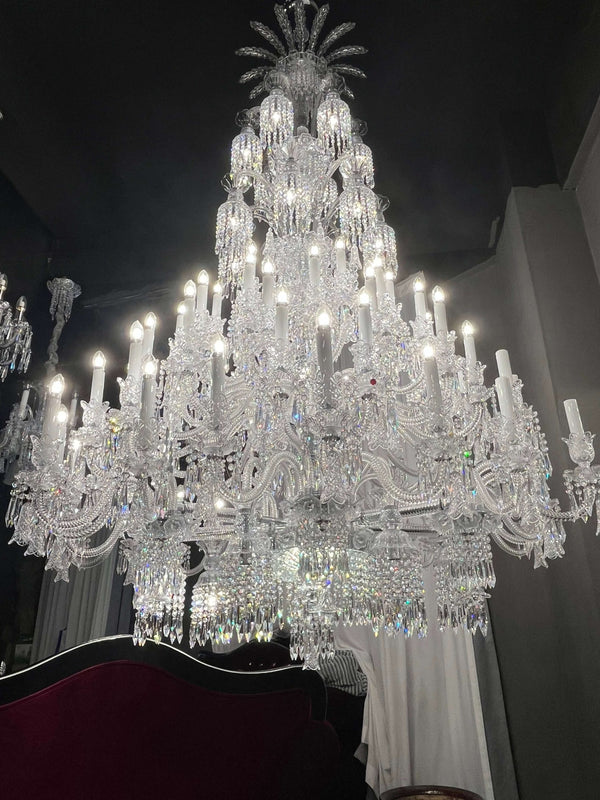 73 lights baccarat bell crystsal chandelier