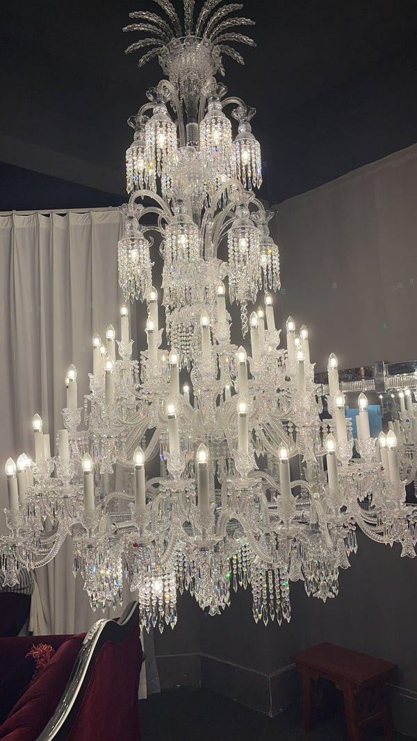 73 lights baccarat bell crystsal chandelier