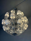 24 lights Round Baccarat crystal chandelier