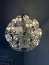 24 lights Round Baccarat crystal chandelier