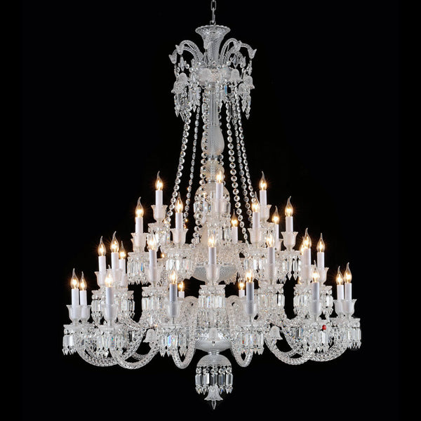 large 36 lights baccarat crystal chandelier