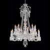 24 lights baccarat chandelier for entrance