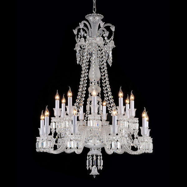 24 lights baccarat chandelier for entrance