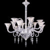 12 lights baccarat style chandelier lighting