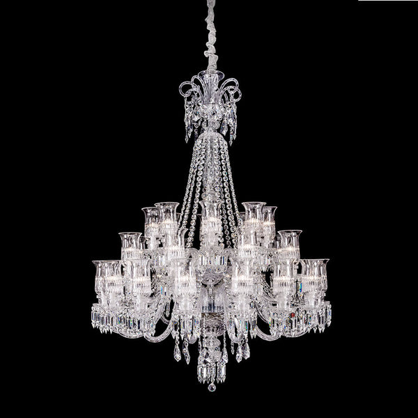 Crystal cup 32 lights baccarat chandelier