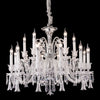 18 lights crystal bell baccarat chandelier