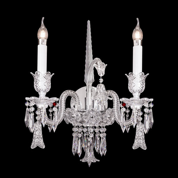 2 Candles baccarat wall lamp