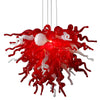 scarlet empire chihuly glass chandelier