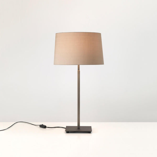 Antique bonze table lamp for bedroom