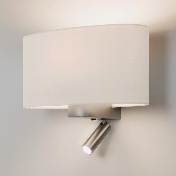 Hotel reading wall light
