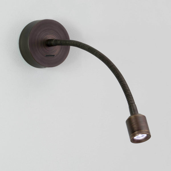 Long neck reading light