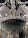 24 Lights ZÉNITH CHARLESTON CHANDELIER with Fabric Shade