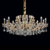 Flat maria theresa crystal chandelier