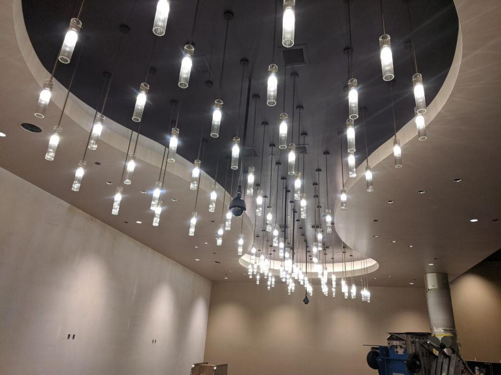 Chandelier for Casino Project in USA