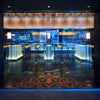 Retangleamber glass tube chandelier