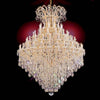 84 Lights crystal drop maria theresa chandelier