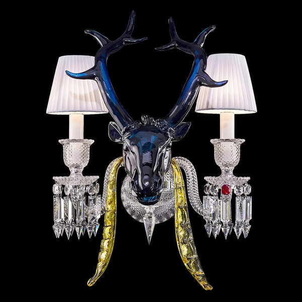 Baccarat Deer Wall sconces