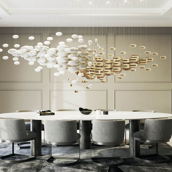 Bowl Glass Chandelier for dinning table