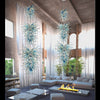 Blue Green Mixed Chihuly Glass chandelier