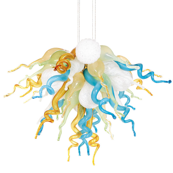 fresh feeling chihuly glass chandelier