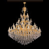 Solid Brass arm cyrstal chandelier